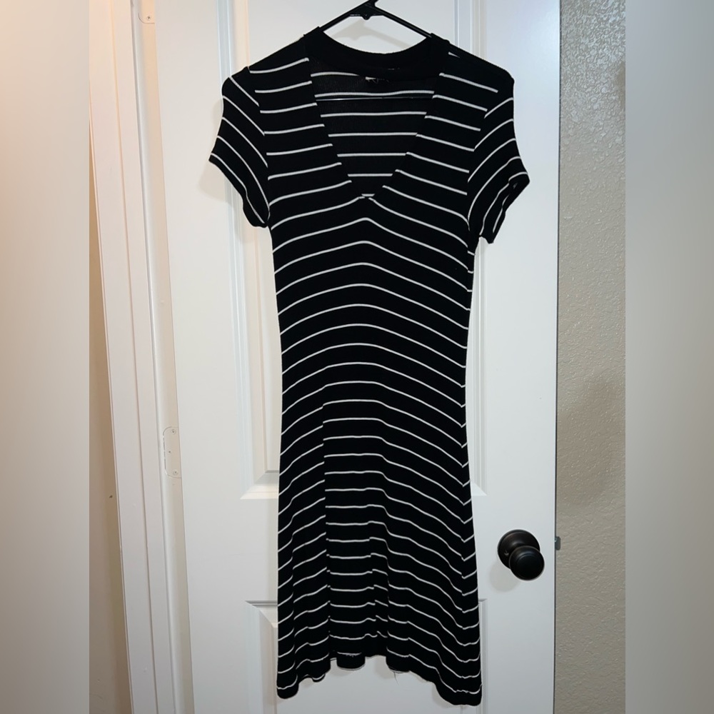 Black n white Dress